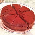 nanakoic's cooksnap of when they made 簡単！濃厚生チョコタルト.