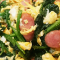 りゅうこなsmile's cooksnap of when they made ほうれん草と卵とベーコンのコンソメ炒め.