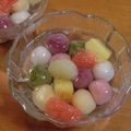 i_yokan's cooksnap of when they made 春色♡白玉団子.