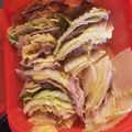 クックENTQPK☆'s cooksnap of when they made シリコンスチーマーｄｅミルフィーユ鍋.