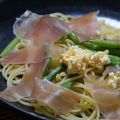 こはがえる's cooksnap of when they made 旬のアスパラと生ハムのパスタ.