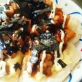 8ma_'s cooksnap of when they made てりやきおもちピザ.