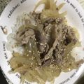 シュフ4年生's cooksnap of when they made 簡単なのに美味しい！豚丼☆牛丼☆.