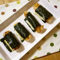 sumirenore's cooksnap of when they made もちのチーズのせ海苔巻き.