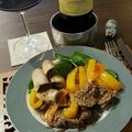 Mi7kuma's cooksnap of when they made パーティにオススメ！牛肉の紙包焼き.