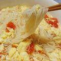 さば★かん's cooksnap of when they made やけど注意！色鮮やか☆トマト卵にゅうめん.