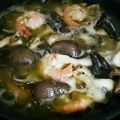 gaogou's cooksnap of when they made 海老とマッシュルームのアヒージョ.