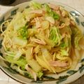 2483's cooksnap of when they made 絶賛♪白菜とツナの和風パスタ.