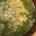 amileamila's cooksnap of when they made 簡単：即席：揚げ玉の味噌汁.