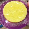 うりぴん's cooksnap of when they made 卵白不使用のスポンジケーキ①.