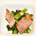 ♡ひな祭り♡'s cooksnap of when they made 小松菜とベーコンのソテー.