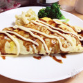クックQNO3PK☆'s cooksnap of when they made 簡単 お好み焼き風オムレツ♪.