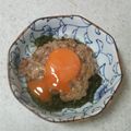 サーフブレイド's cooksnap of when they made 朝食に☆納豆・めかぶ ねばねば濃厚TKG.
