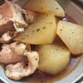 さばを's cooksnap of when they made 簡単☆鶏と大根の黒胡椒煮.