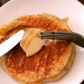 てる坊's cooksnap of when they made 完熟バナナのパンケーキ♪.