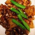 ぱっとくっく's cooksnap of when they made 簡単！おかずに豚肉と大根の甘辛味噌炒め.