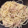 シオミィ's cooksnap of when they made ♪簡単・時短・１人分☆和風ツナパスタ☆.