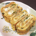 ♡minyon♡'s cooksnap of when they made たぬきの玉子焼き.