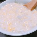 クックMB0955☆'s cooksnap of when they made 美味しい卵のおかゆ(*^^*).