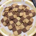大福もちぃ☆'s cooksnap of when they made アイスボックスクッキー(市松模様).