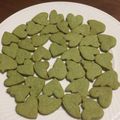 大福もちぃ☆'s cooksnap of when they made 型抜きクッキー☆抹茶バージョン♬.