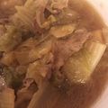 nishimo's cooksnap of when they made 牛肉と白菜の炊いたん.