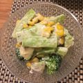 yoshikoro7's cooksnap of when they made アボカドとブロッコリーとコーンのサラダ.