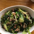 teru45's cooksnap of when they made 冬はコレ！雪菜とシーチキンのお浸し5分.