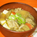 chako106HM's cooksnap of when they made 簡単☆保育園の豚汁.