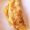 ちなごん♪'s cooksnap of when they made ハムとチーズのロールパンケーキ.