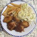 rainybook's cooksnap of when they made 甘酢ダレでさっぱり♪からあげリメイク☆.
