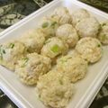 ジョングレ's cooksnap of when they made フォークで作る　ネギ鶏つくね.