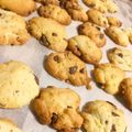 薩摩妹子's cooksnap of when they made めちゃ簡単＊チョコチップクッキー.