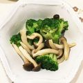 Sat2513's cooksnap of when they made しめじとブロッコリーの白だしバター炒め.