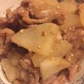 ＊kanakana＊'s cooksnap of when they made 豚肉と大根の味噌炒め煮☆黄金タレ.