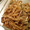 ☆こまっと☆'s cooksnap of when they made お弁当にも☆ゴボウと蒟蒻牛肉炒め.