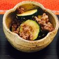 mizzan19's cooksnap of when they made ズッキーニとひき肉の甘味噌炒め.