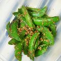 まぁーちゃん★'s cooksnap of when they made ＊スナップエンドウのたっぷり胡麻和え＊.
