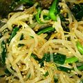ころたろーーー's cooksnap of when they made 簡単♪青ねぎともやしのナムル.