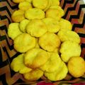 k♡i's cooksnap of when they made ♡米粉で薩摩芋のソフトクッキー♡.