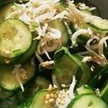たまこmama's cooksnap of when they made きゅうりとしらすのゴマ和え.