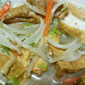 かえま's cooksnap of when they made 厚揚げのモヤシあんかけ.