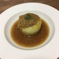 ちゃはるちゃん's cooksnap of when they made 【ベジココット】玉ねぎ器の肉詰めスープ♪.
