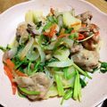 クックRKMYQ2☆'s cooksnap of when they made マリネ野菜炒め♪鶏もも肉とじゃが芋.