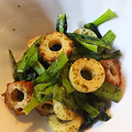 かつぴぃ's cooksnap of when they made 小松菜とちくわの 簡単 磯辺焼き風炒め.