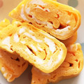 りーとぽん's cooksnap of when they made 甘めのだし巻き卵♡.