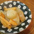 Jaye's cooksnap of when they made 焼肉のタレで♡鮭ハラスと大根ステーキ.