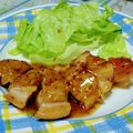 ☆孤独のグルメ好き☆'s cooksnap of when they made 鶏もも肉のはちみつマスタード焼き.