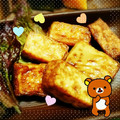 ゅるり's cooksnap of when they made とんてき味の厚揚げ！メインのおかずにも♪.