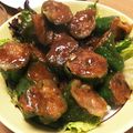 hiromi17's cooksnap of when they made 肉汁♡ピーマンの肉詰めオイスターあん.